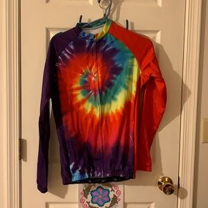 NWT Invista coolmax cycling jacket tie die (2)